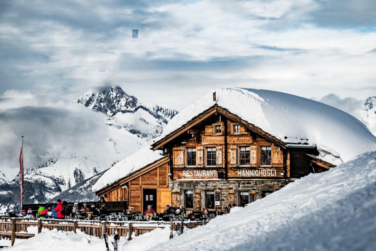 Chalet Heimetli Grachen Luaran gambar