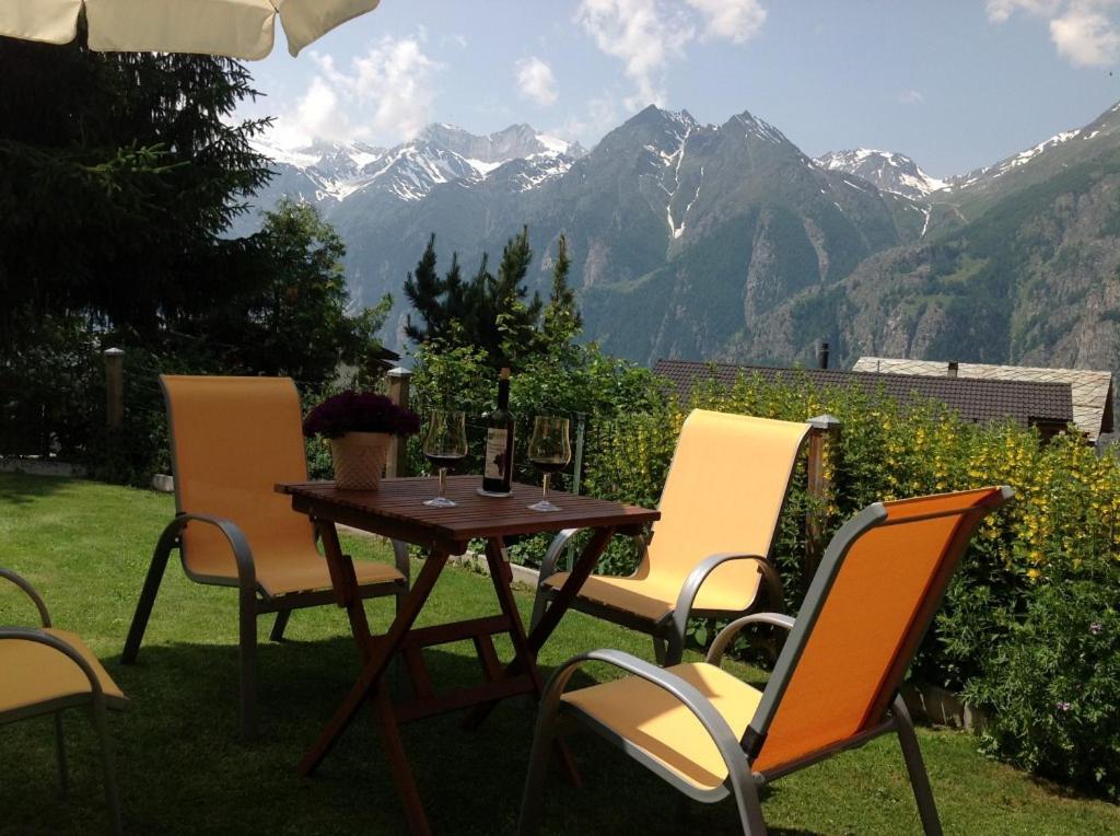 Chalet Heimetli Grachen Luaran gambar